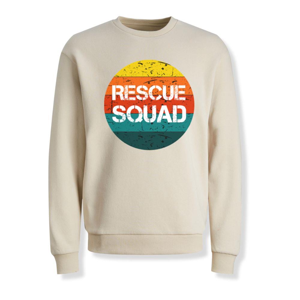 Rescue Squad Vintage Style Animal Adoption Pet Lover Gift Sweatshirt 2 Rescue Squad Vintage Style Animal Adoption Pet Lover Gift Sweatshirt - Image 2