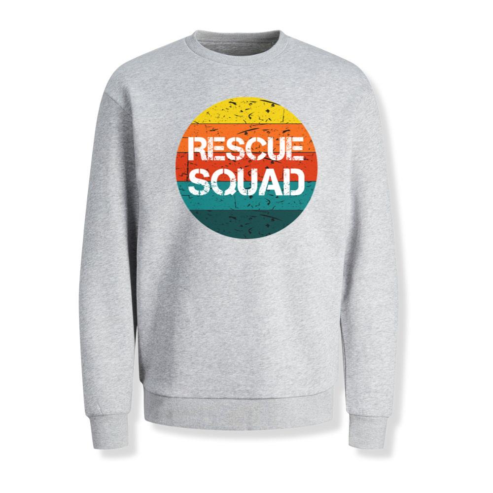 Rescue Squad Vintage Style Animal Adoption Pet Lover Gift Sweatshirt