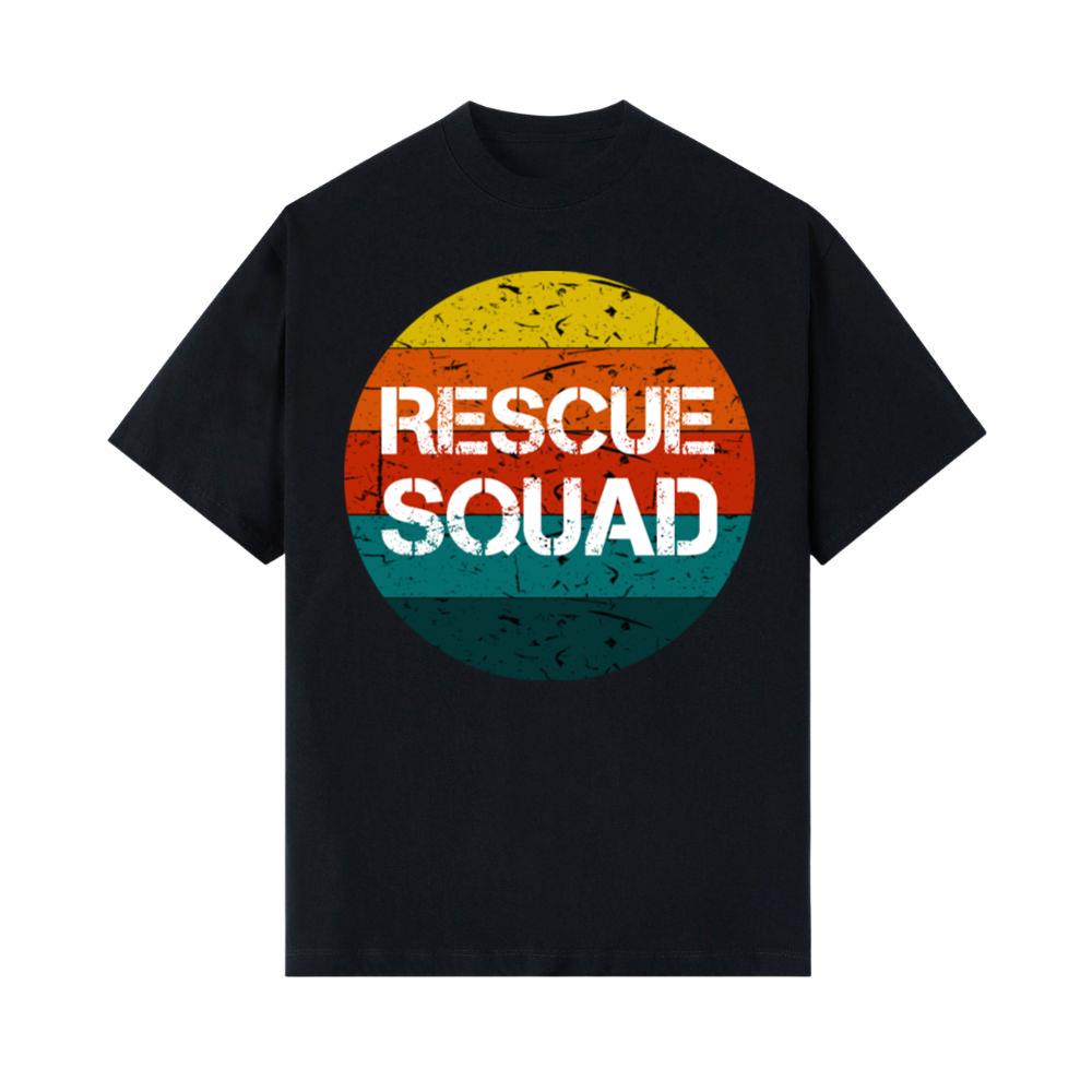 Rescue Squad Vintage Style Animal Adoption Pet Lover Gift T-Shirt