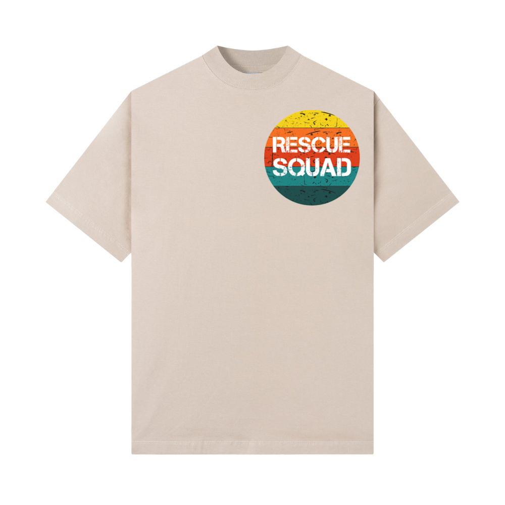 Rescue Squad Vintage Style Animal Adoption Pet Lover Gift T-Shirt