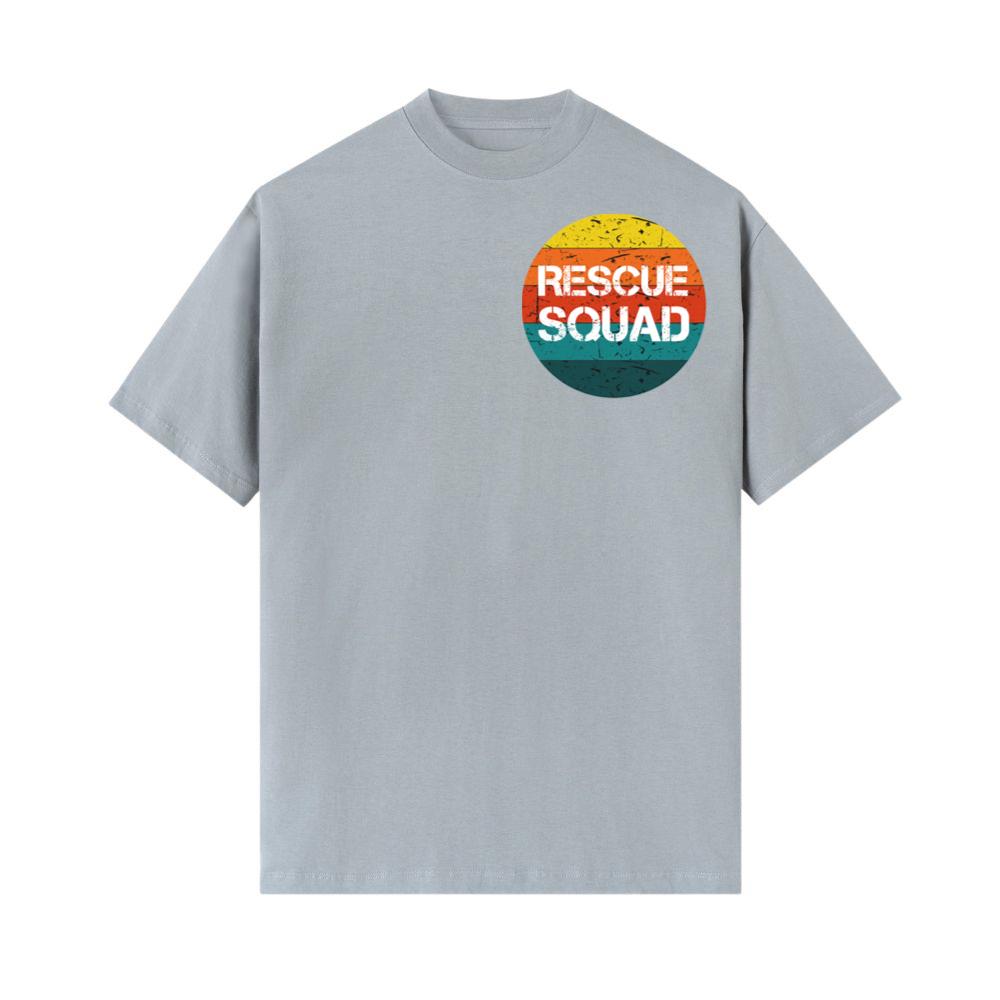 Rescue Squad Vintage Style Animal Adoption Pet Lover Gift T-Shirt - Image 2