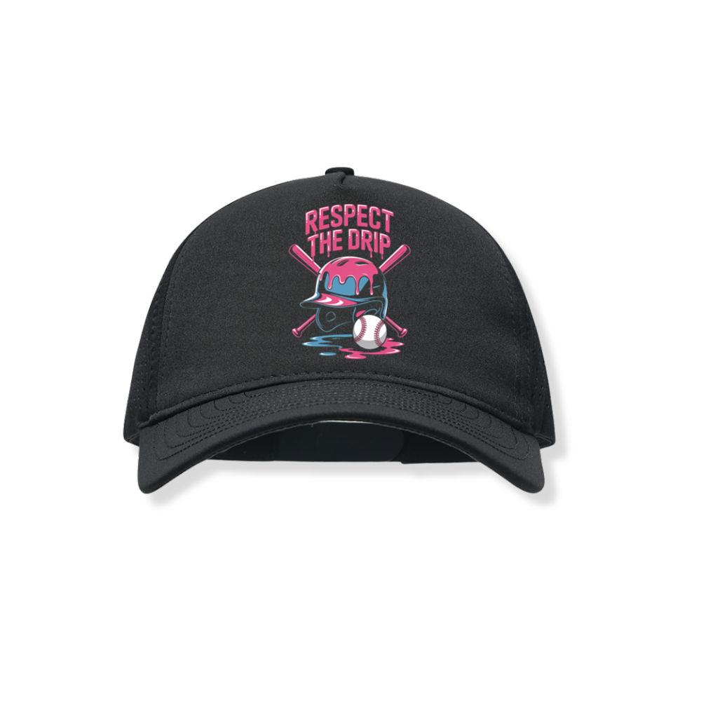 Respect The Drip Cool Cartoon Character Black Hat