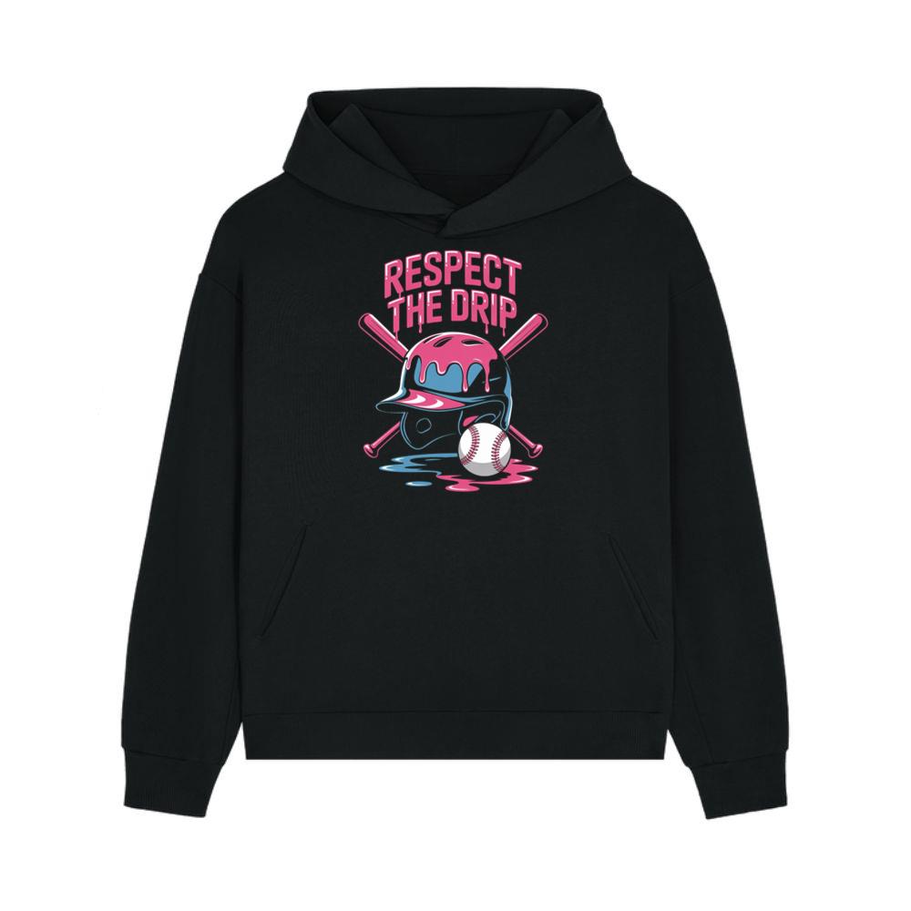 Respect The Drip Cool Cartoon Character Hoodie