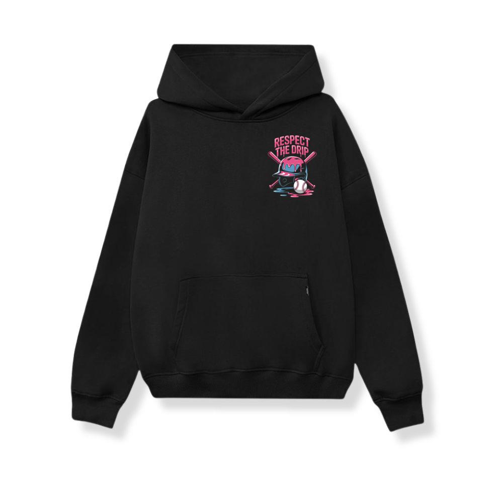 Respect The Drip Cool Cartoon Character Hoodie
