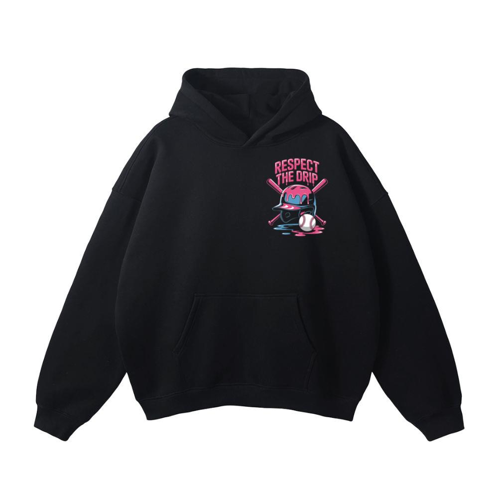 Respect The Drip Cool Cartoon Character Hoodie