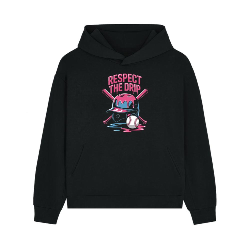 Respect The Drip Cool Cartoon Character Hoodie