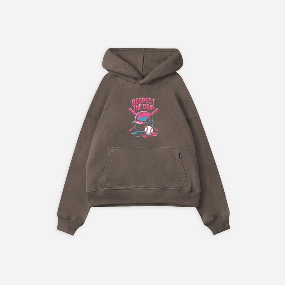 Respect The Drip Cool Cartoon Character Hoodie