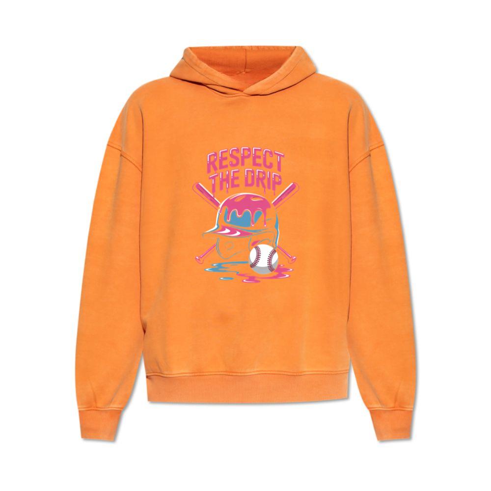 Respect The Drip Cool Cartoon Character Hoodie