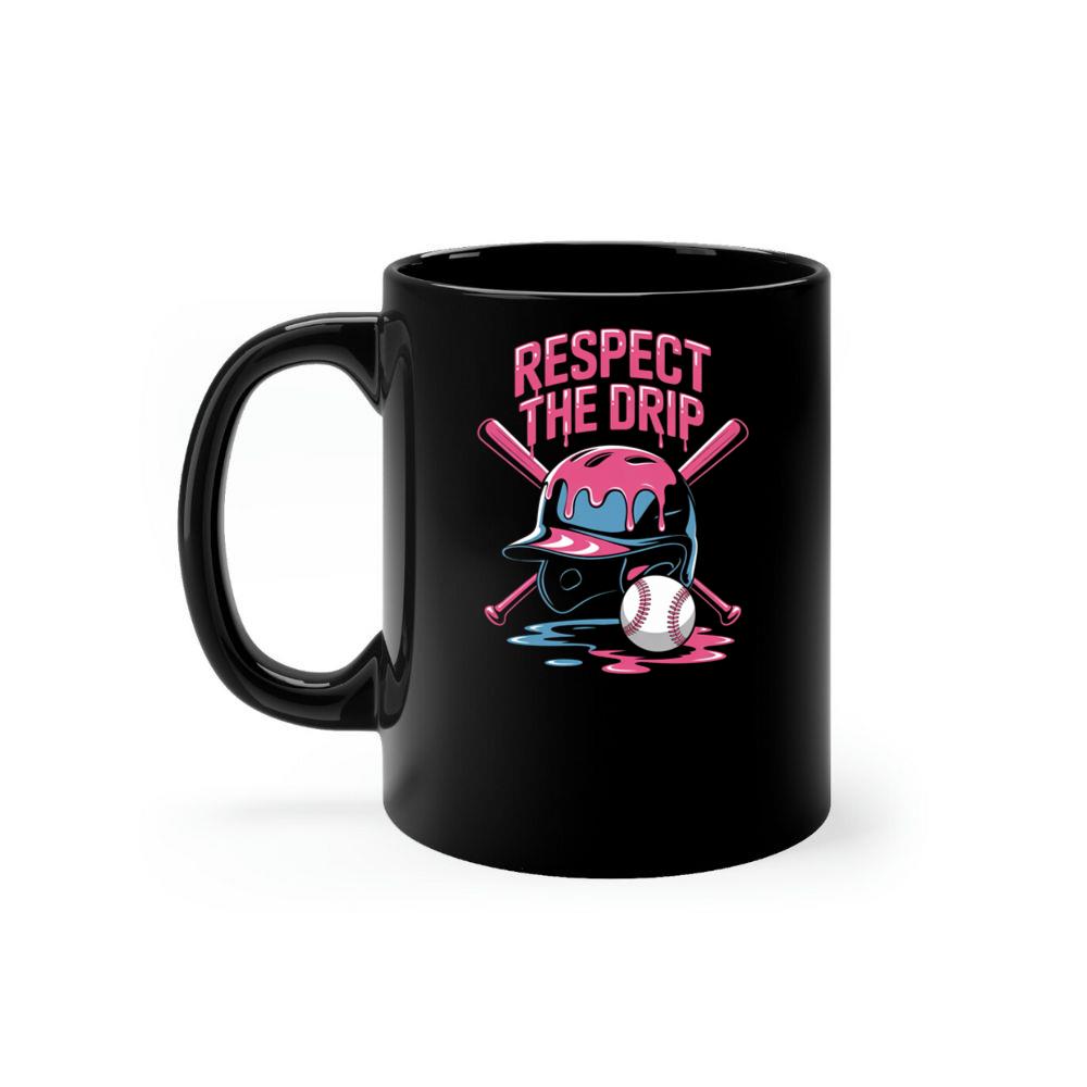 Respect The Drip Cool Cartoon Character Mug