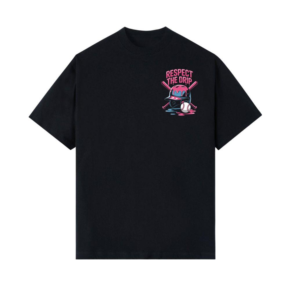 Respect The Drip Cool Cartoon Character T-Shirt