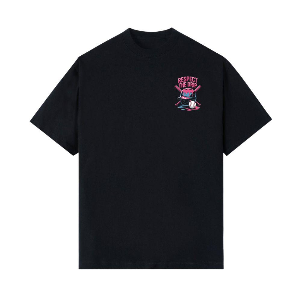 Respect The Drip Cool Cartoon Character T-Shirt