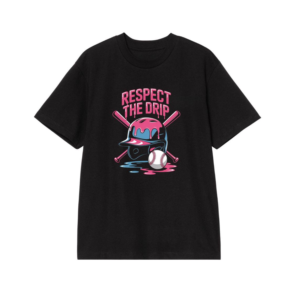 Respect The Drip Cool Cartoon Character T-Shirt