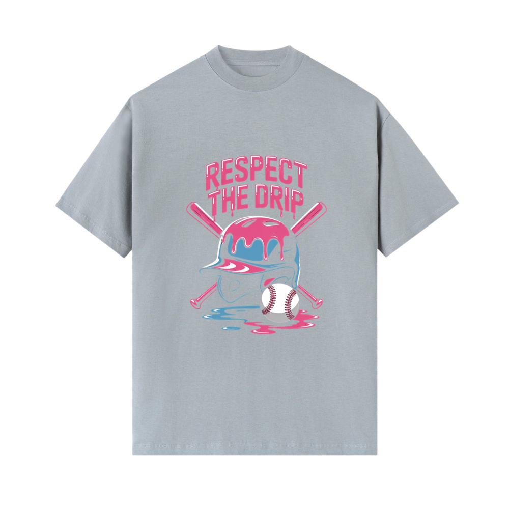 Respect The Drip Cool Cartoon Character T-Shirt