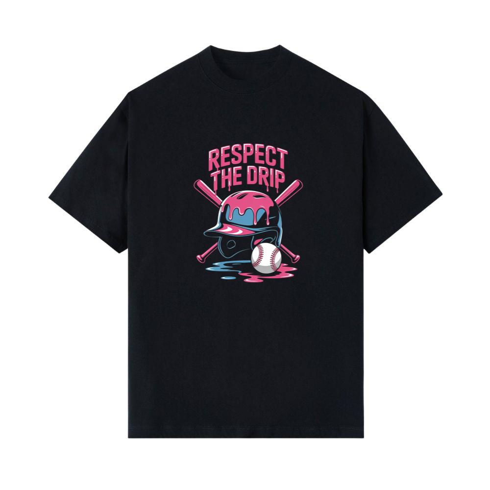 Respect The Drip Cool Cartoon Character T-Shirts