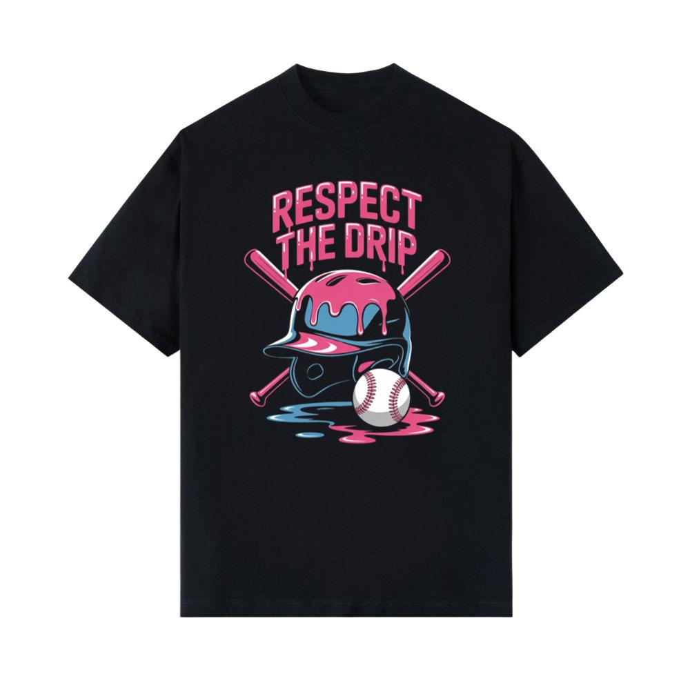Respect The Drip Cool Cartoon Character T-Shirts