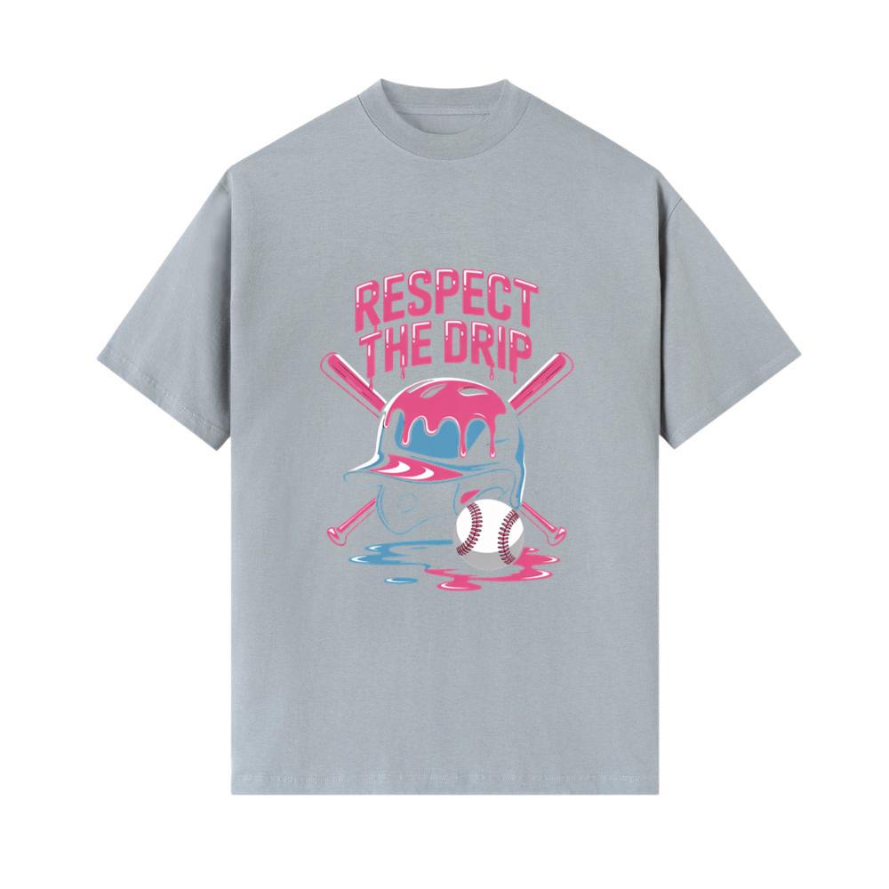 Respect The Drip Cool Cartoon Character T-Shirts