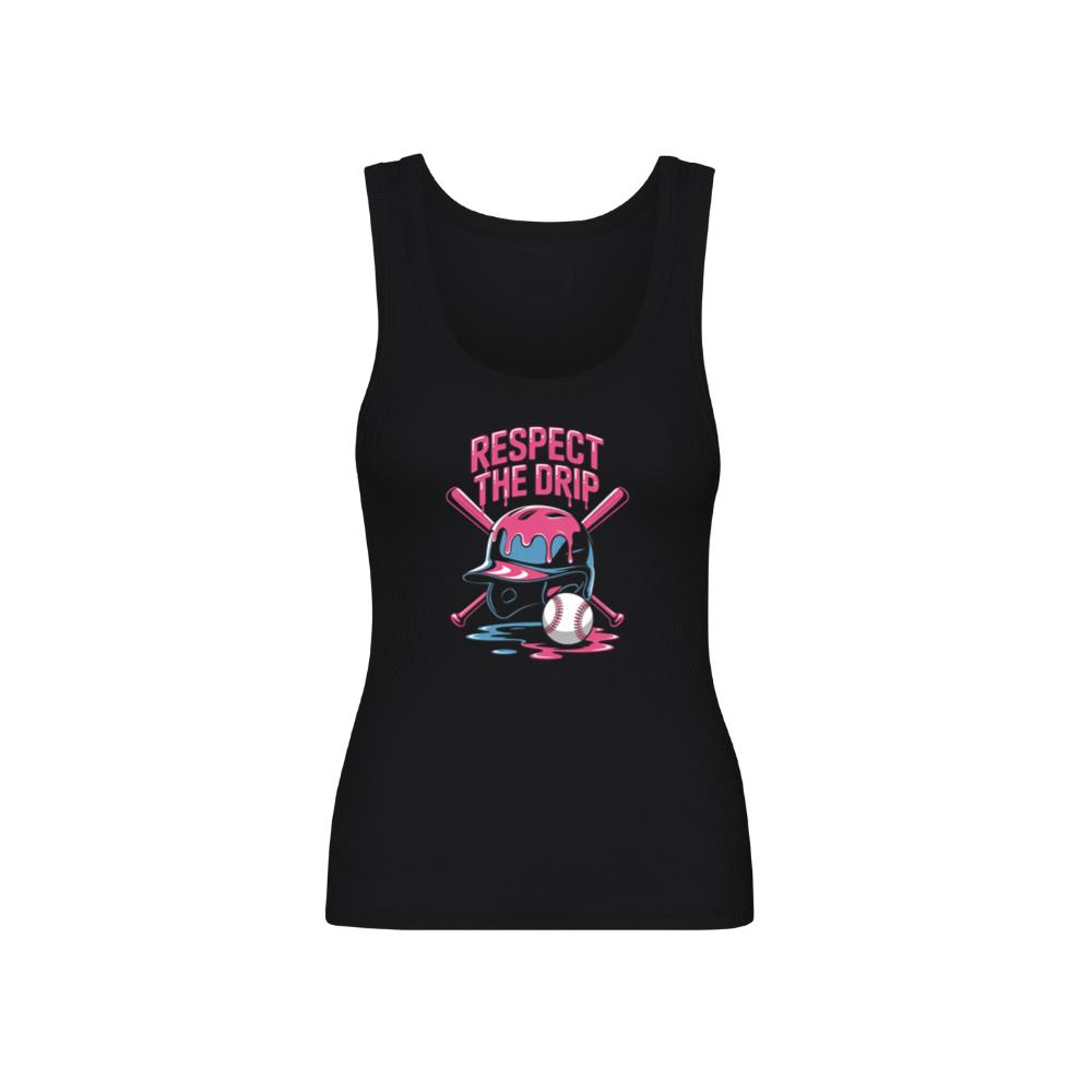 Respect The Drip Cool Cartoon Character TankTop