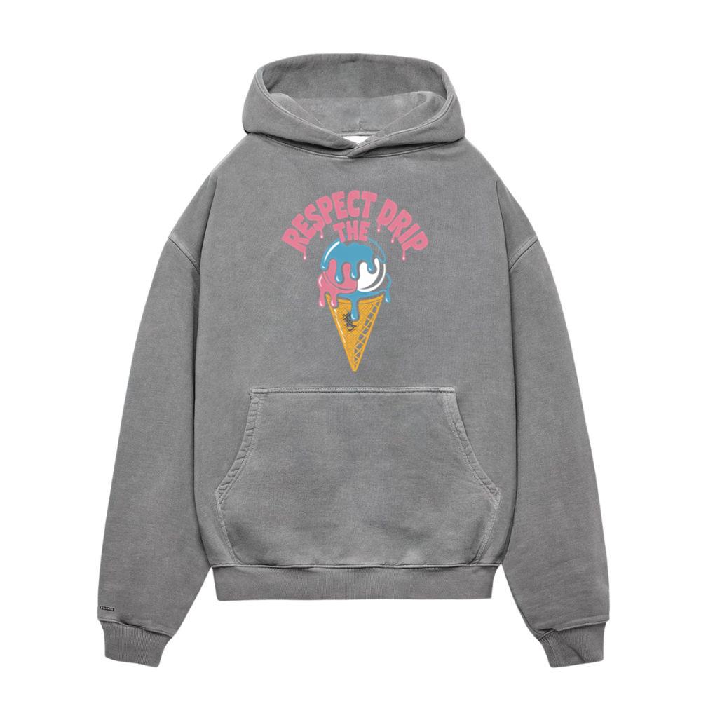 Respect The Drip Funny Ice Cream Cone Streetwear