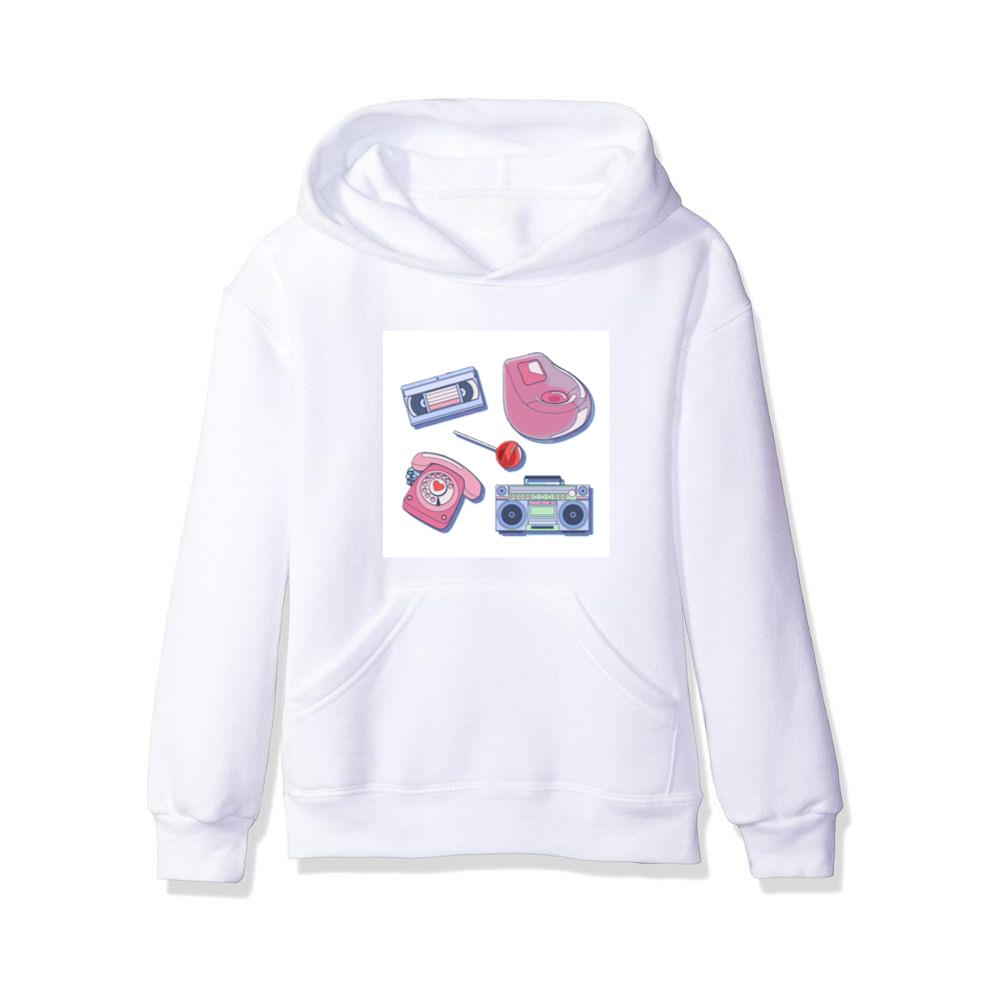 Retro 90s with Beanbag and Phone Hoodies