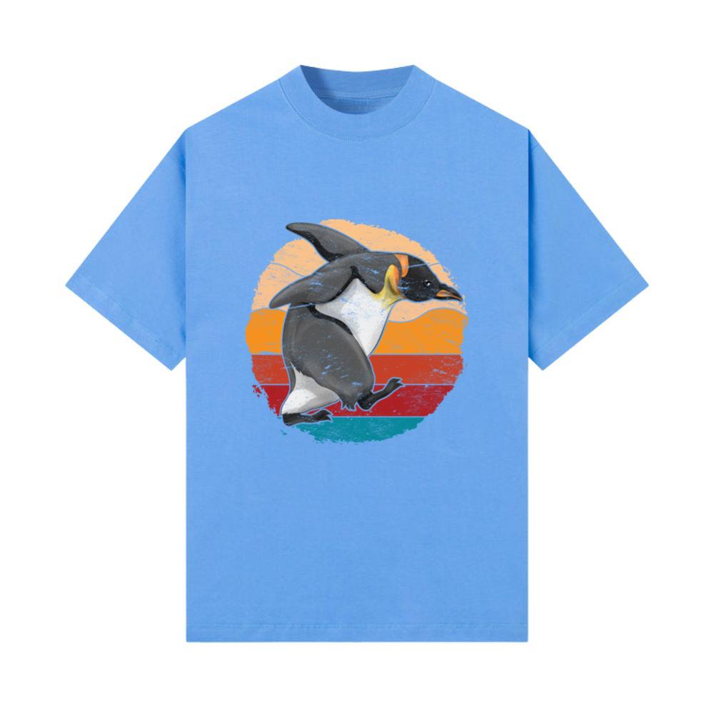 Retro Antarctica animal zoo animal lover penguin T-Shirt