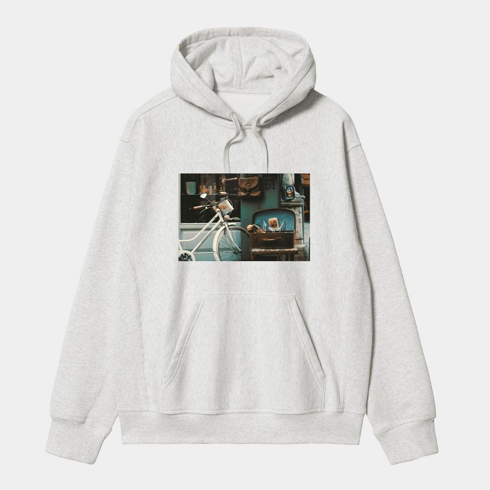 Retro Bicycle and Memories Hoodie