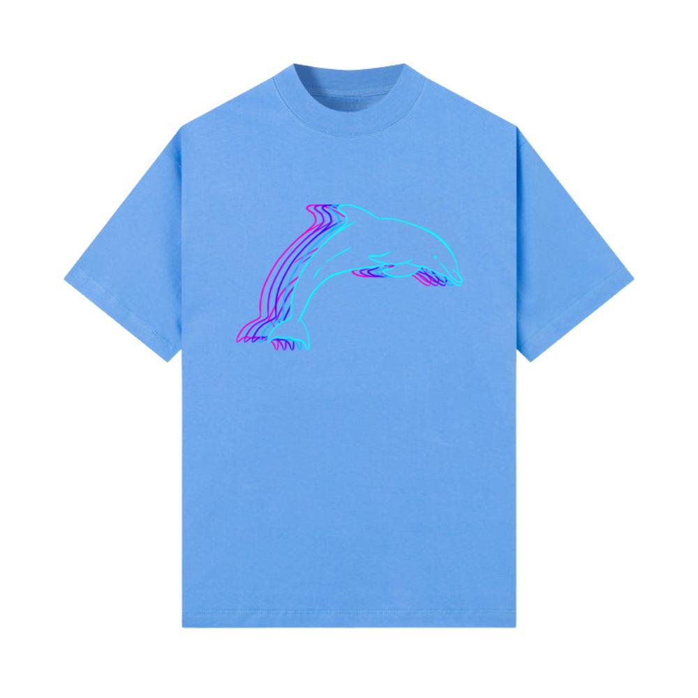 Retro Dolphin Animal Vaporwave T-Shirt