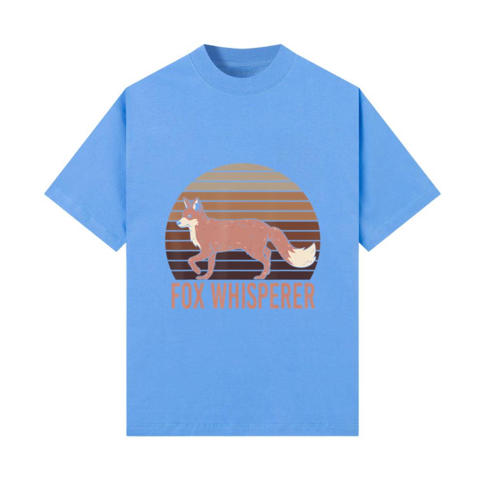 Retro Forest Animal Lover Fox Whisperer Fox T-Shirt