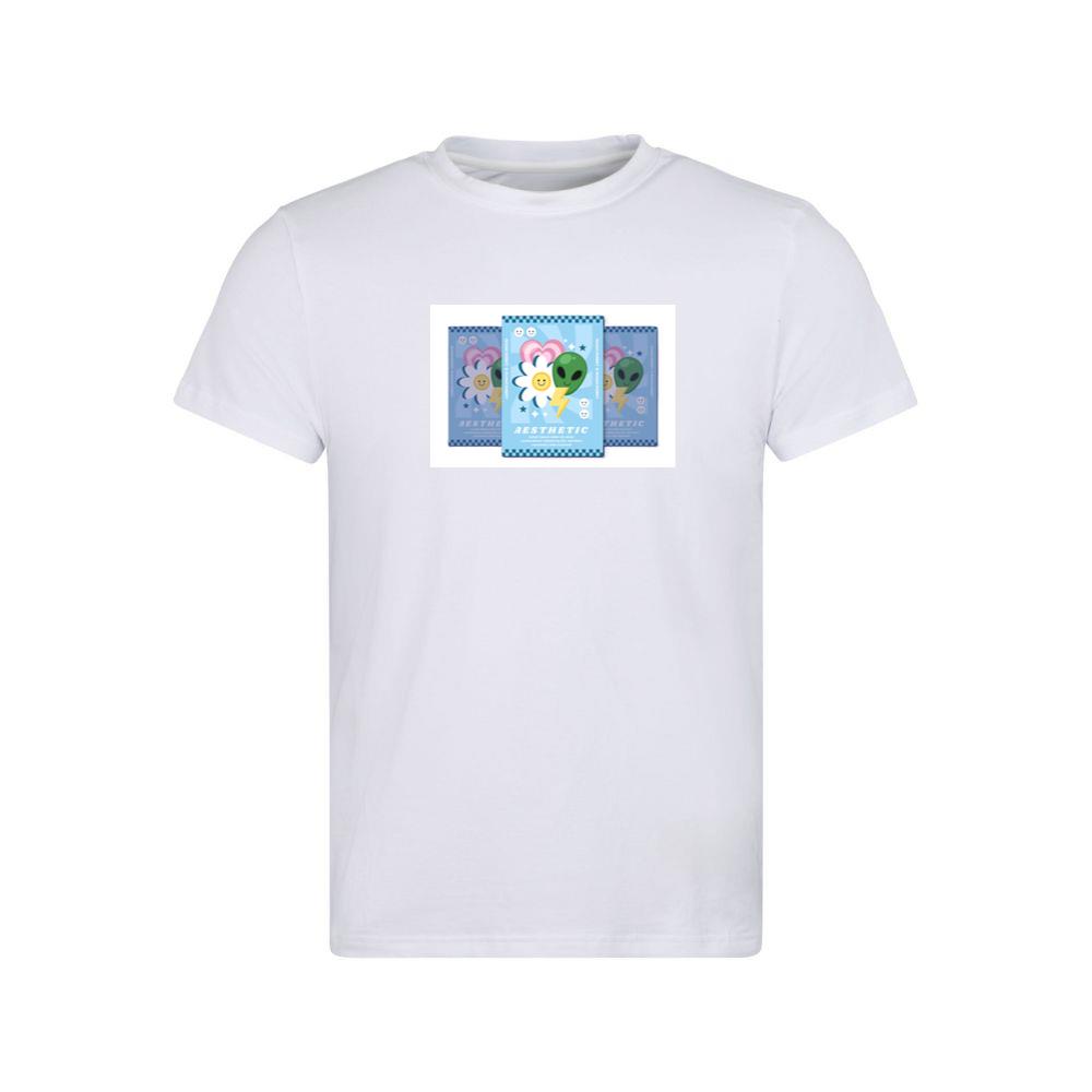 Retro-Futuristic Alien Bloom T-Shirts