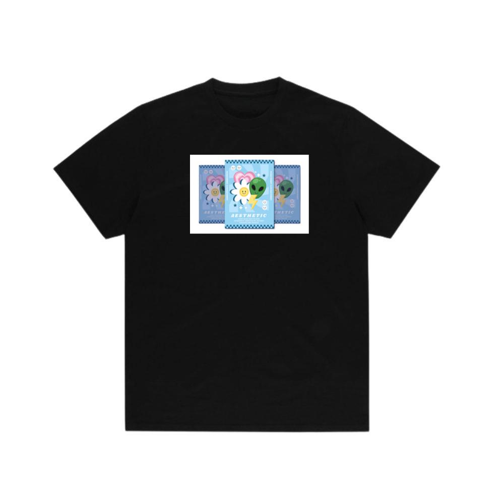 Retro-Futuristic Alien Bloom T-Shirts