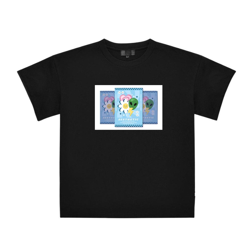 Retro-Futuristic Alien Bloom T-Shirts