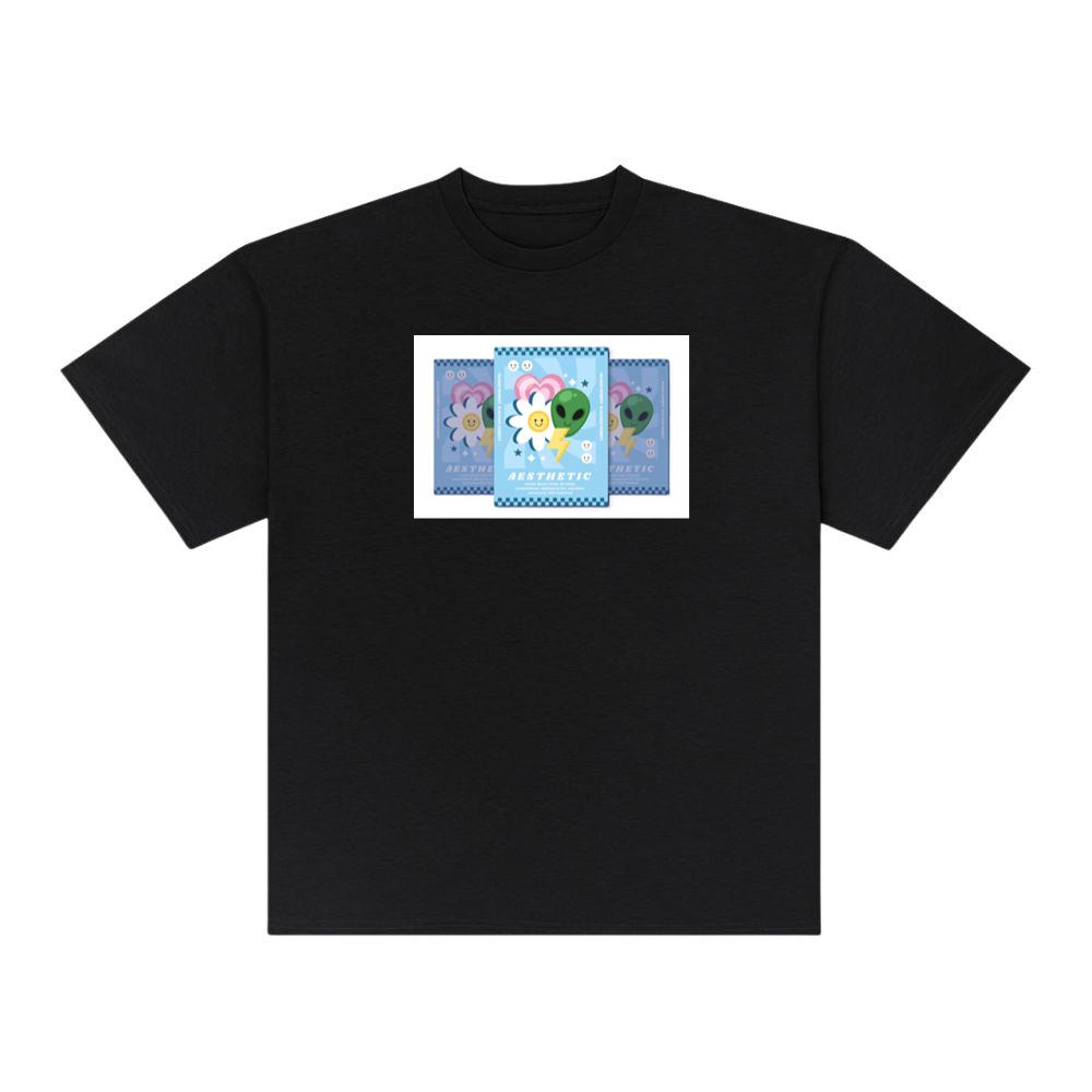 RetroFuturistic Alien Bloom TShirts Kulottee