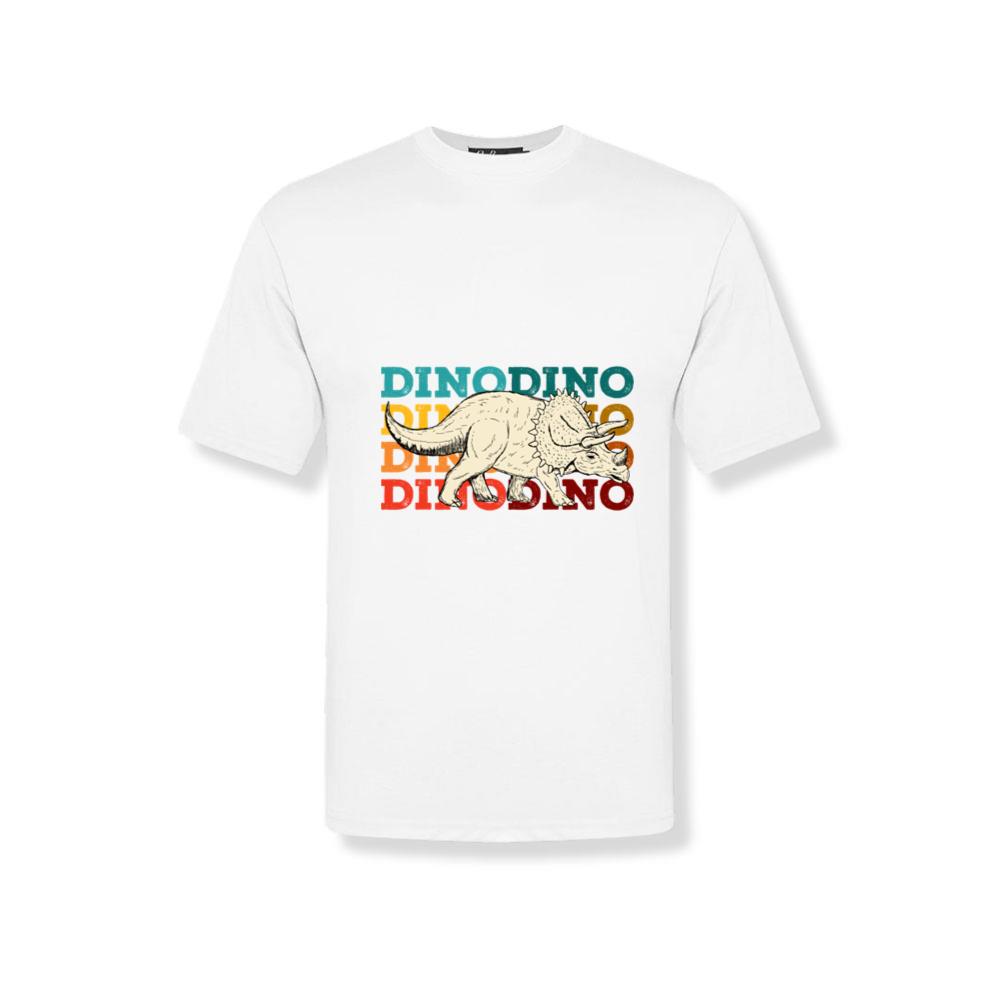 Retro Vintage Dino Triceratops Prehistoric Animal T-Shirts