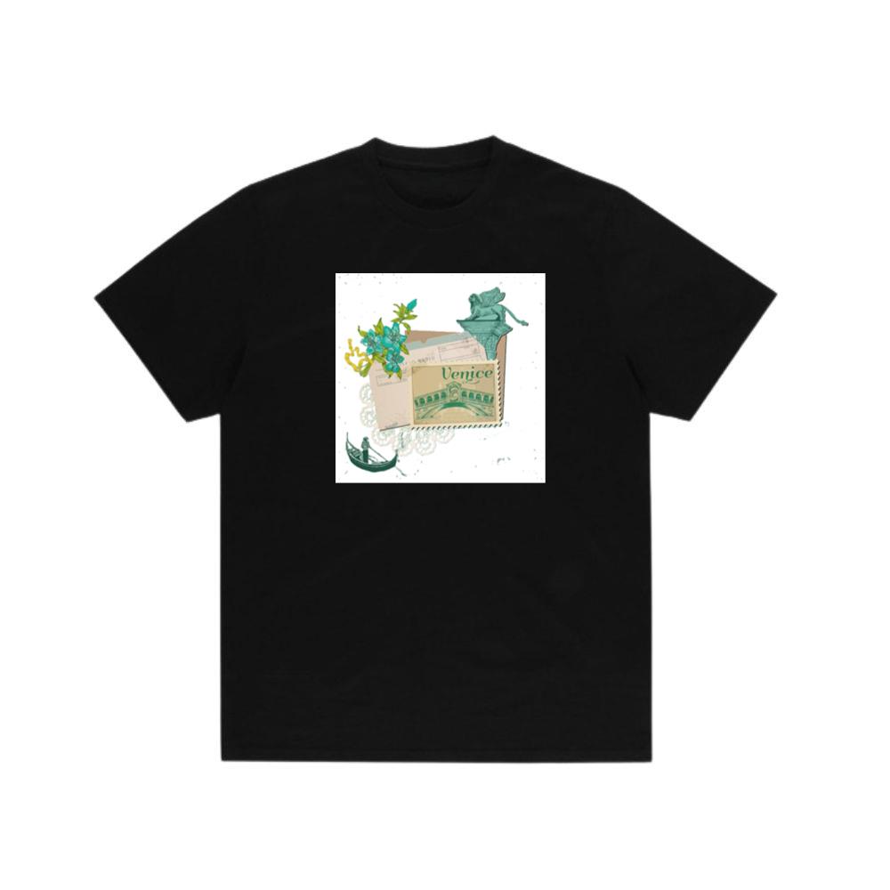 Rialto Bridge, Lion, and Gondola Collage T-Shirts