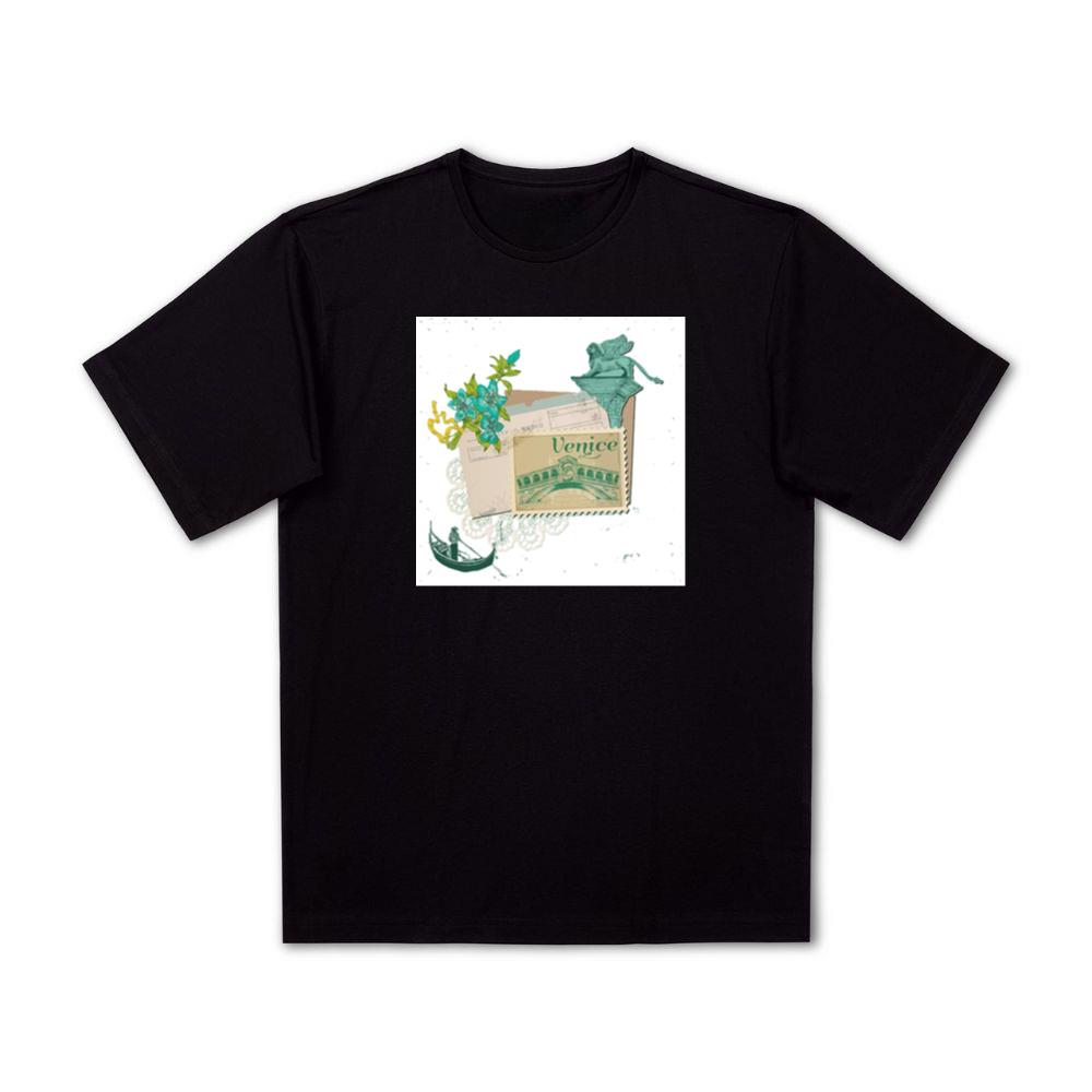 Rialto Bridge, Lion, and Gondola Collage T-Shirts