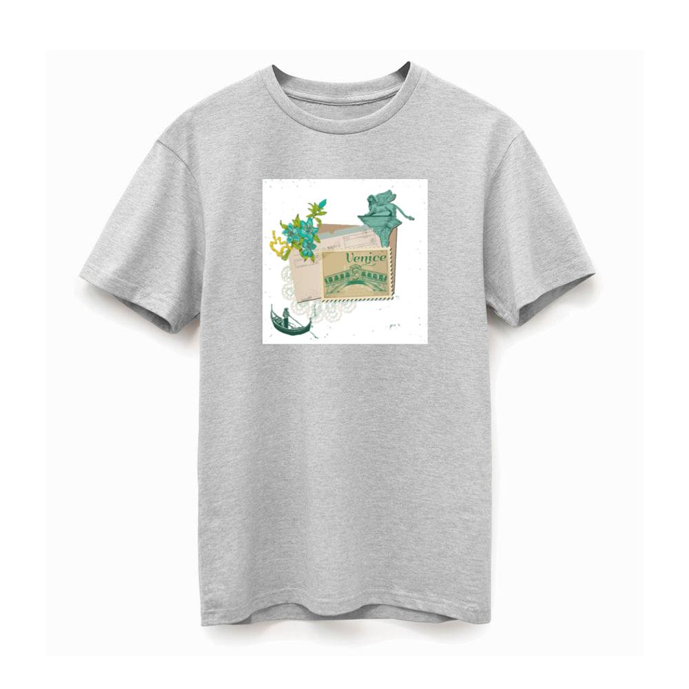 Rialto Bridge Lion and Gondola Collage TShirts Pagetees