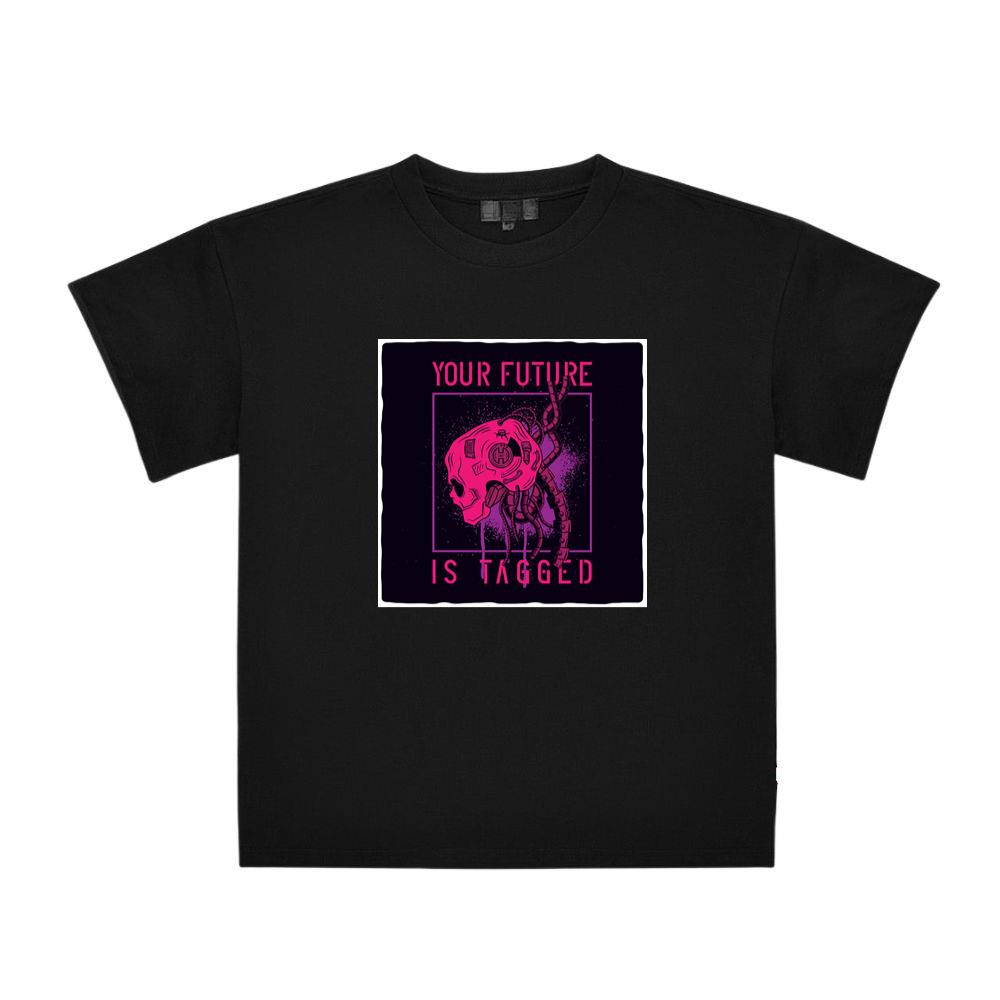 Robotic Skull with Wires T-Shirts