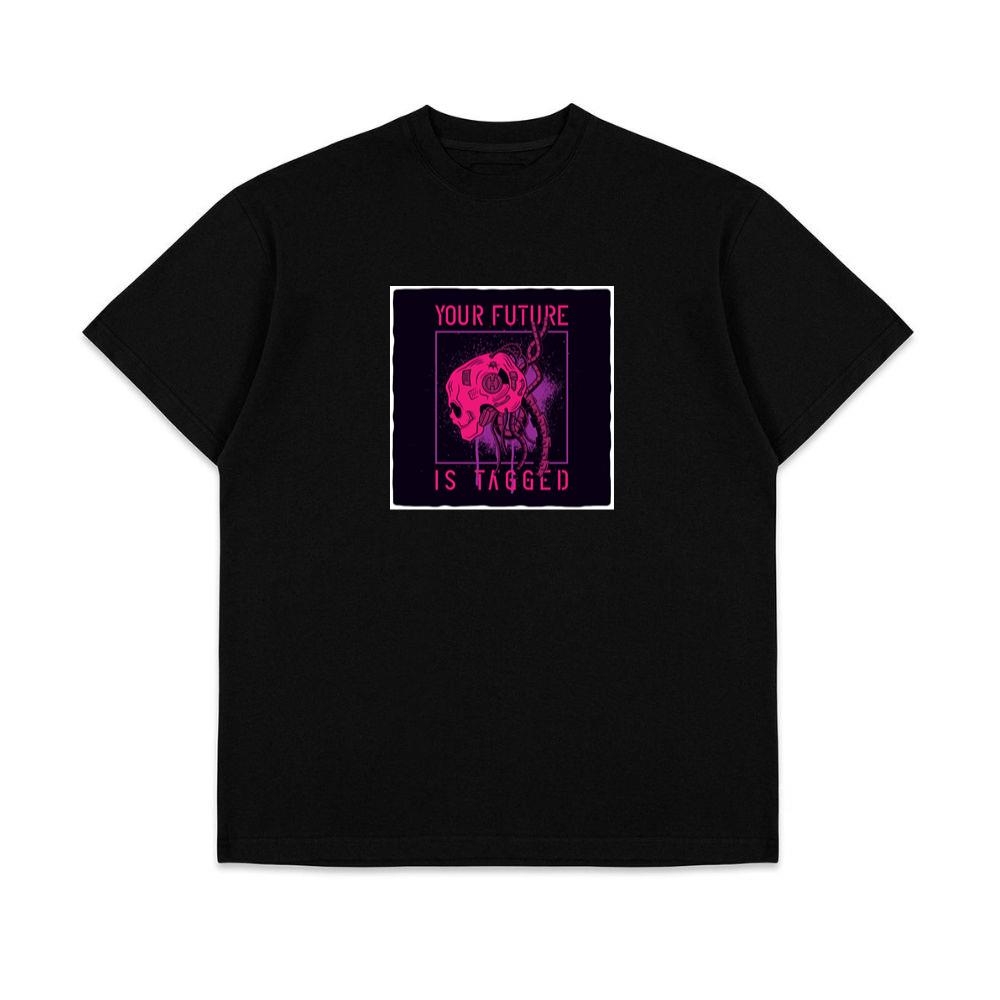 Robotic Skull with Wires T-Shirts