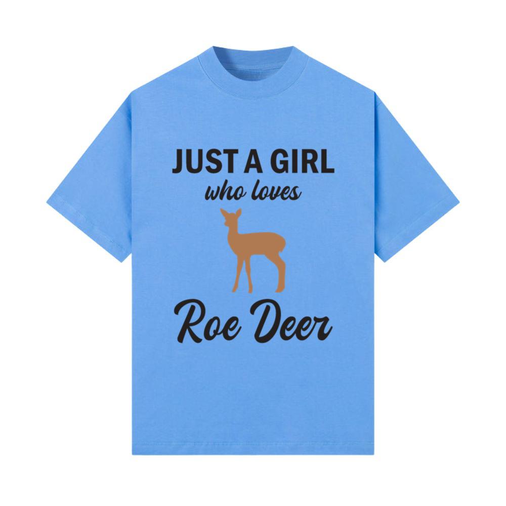Roe Deer Forest Animal Lovers Girls Gift T-Shirt