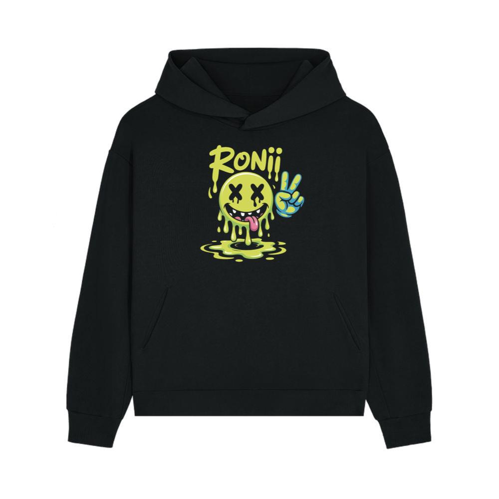 Roni Slime Smiley Face Streetwear Design Hoodie