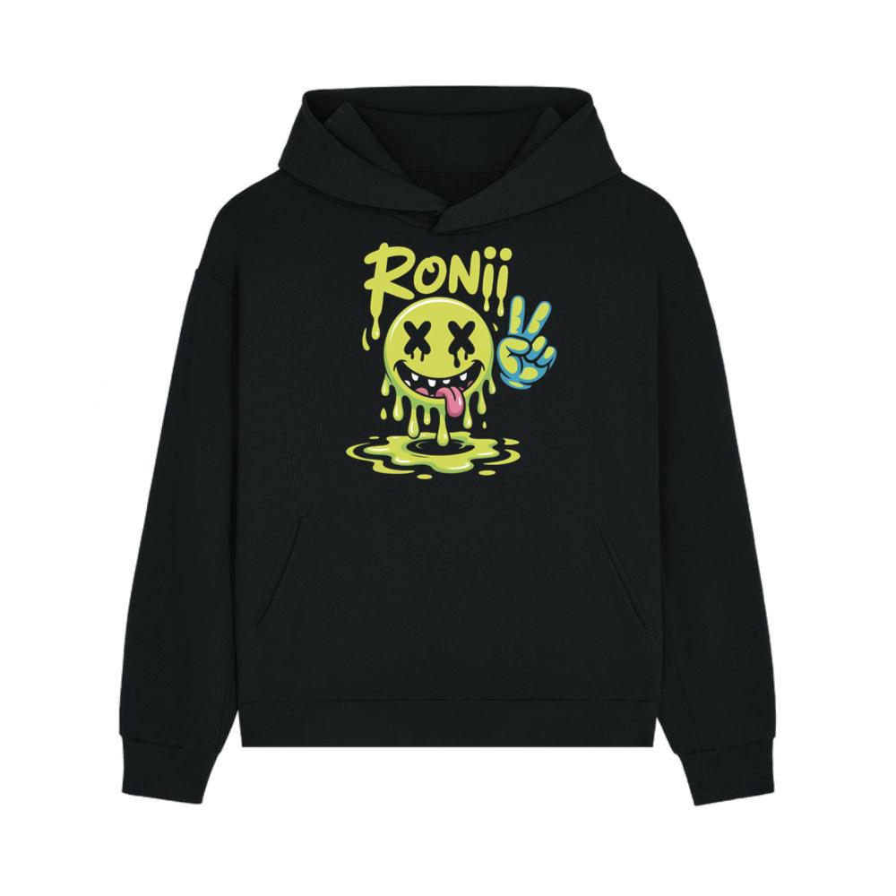 Roni Slime Smiley Face Streetwear Design Hoodie
