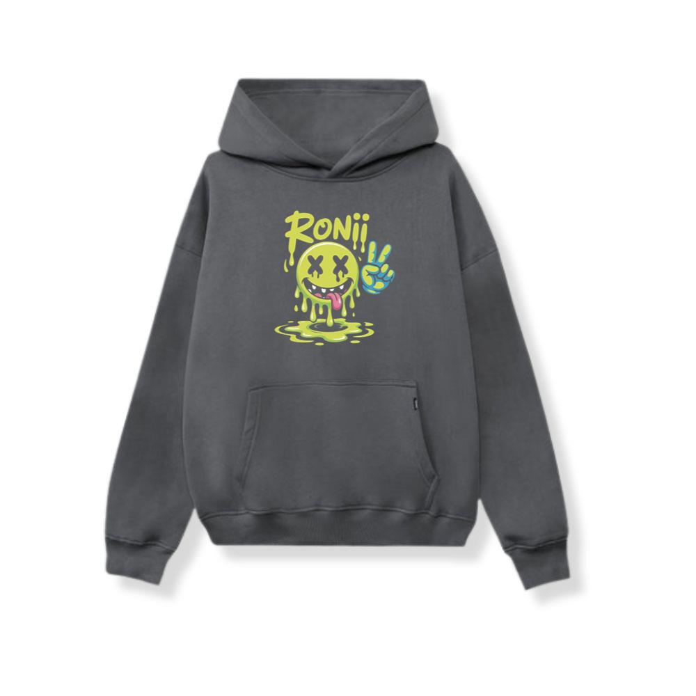 Roni Slime Smiley Face Streetwear Design Hoodie Myheroshop