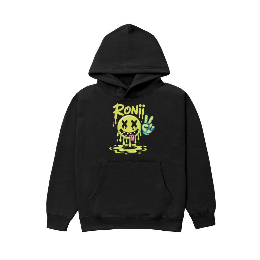 Roni Slime Smiley Face Streetwear Design Hoodie