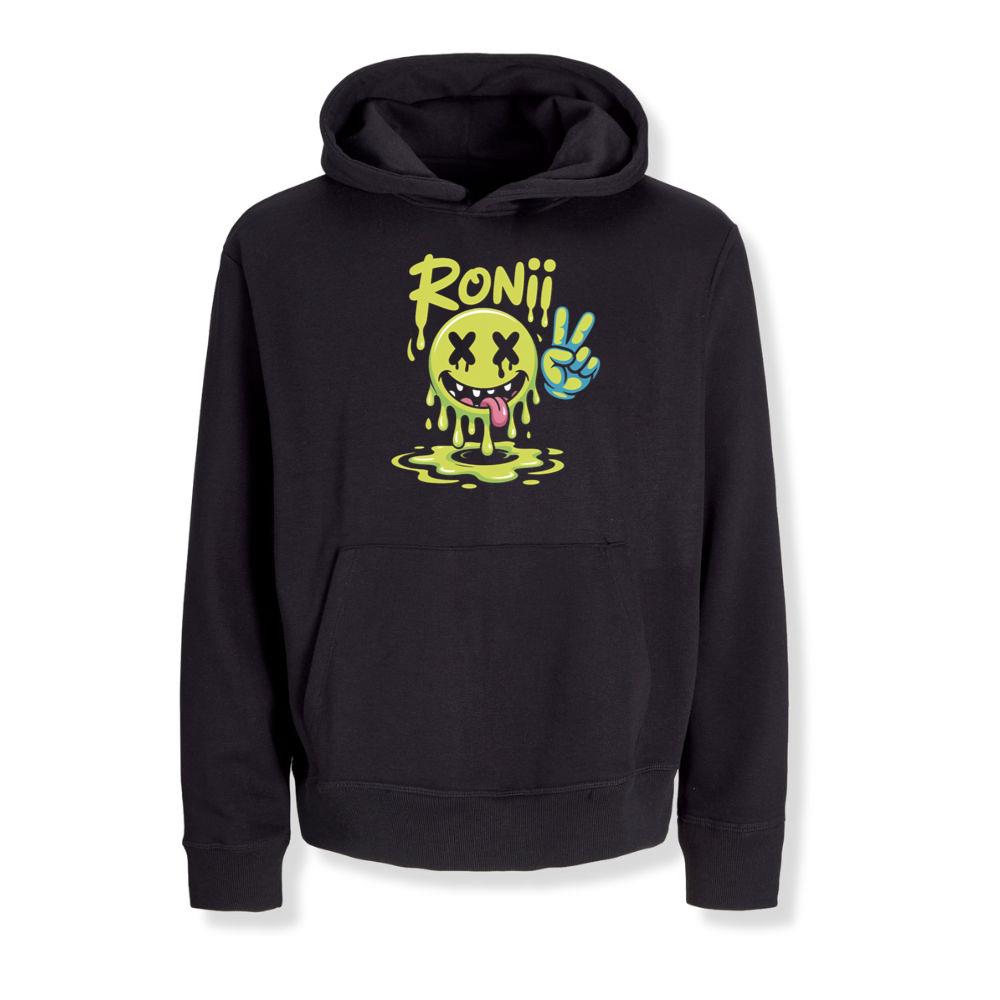 Roni Slime Smiley Face Streetwear Design Hoodies