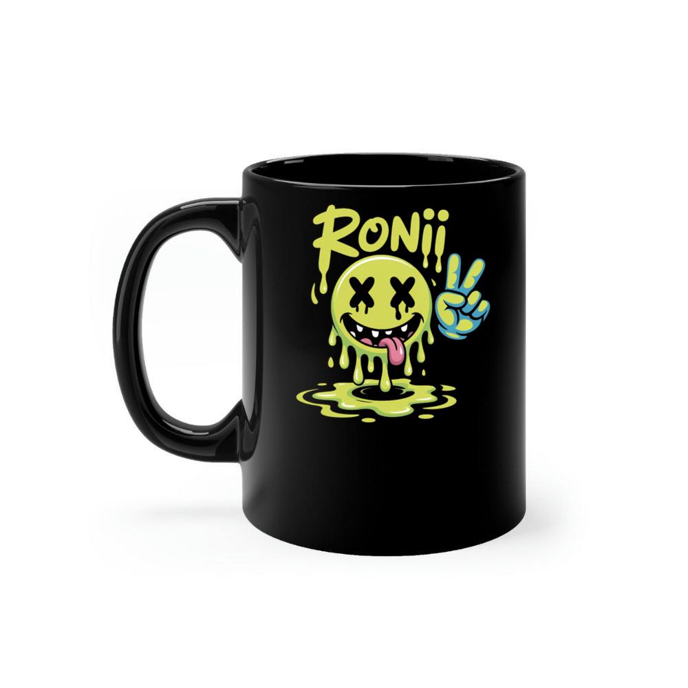 Roni Slime Smiley Face Streetwear Design Mug