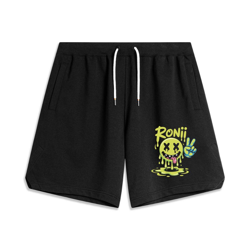 Roni Slime Smiley Face Streetwear Design Short
