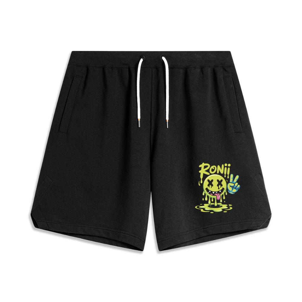 Roni Slime Smiley Face Streetwear Design Shorts