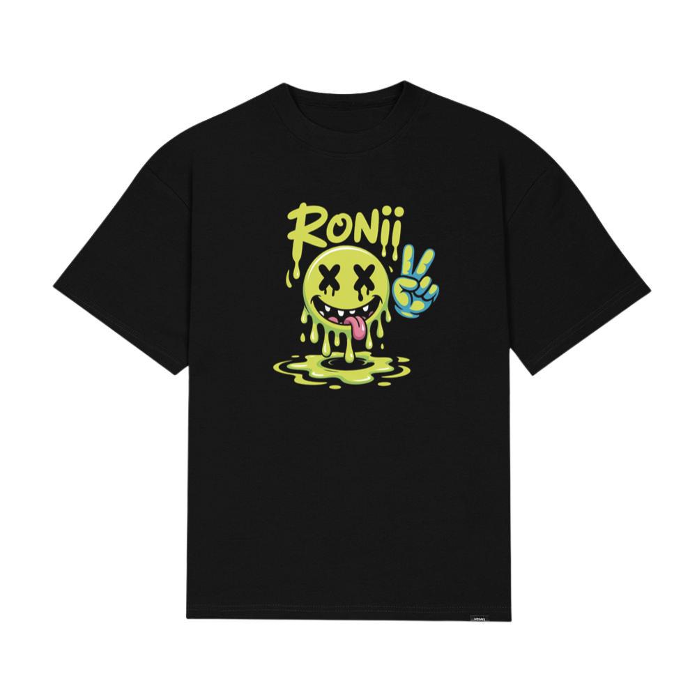 Roni Slime Smiley Face Streetwear Design T-Shirts