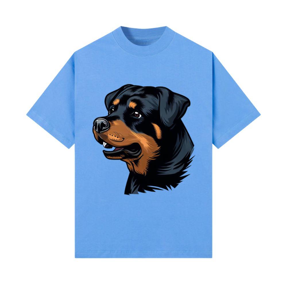 ROTTWEILER DRAWING PETS DOGS ART CANINE ANIMALS T-Shirt