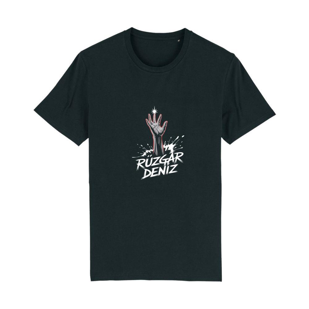 Ruzgar Deniz Rock Hand Retro Graphic T-Shirts