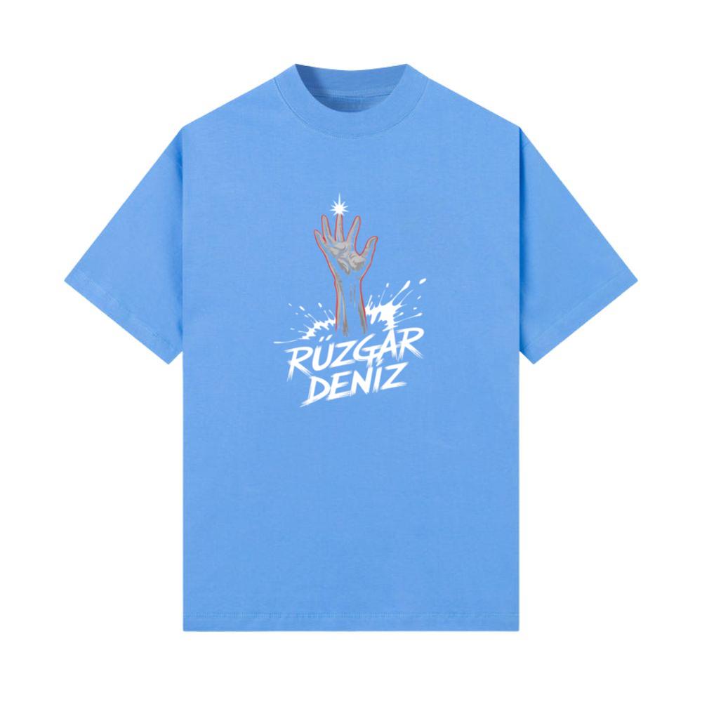 Ruzgar Deniz Rock Hand Retro Graphic T-Shirts